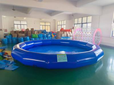 Круглый надувной бассейн «Рыбки», 6*6*0,65 м