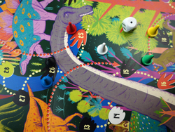 Игра-ходилка По следам динозавров арт. 02924 (Десятое королевство)