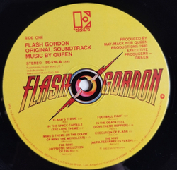 Винтажная виниловая пластинка LP Queen Flash Gordon (USA 1980)