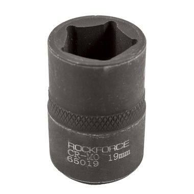Головка ударная 1/2'', 19мм (5гр.) RockForce##Rock FORCE RF-65019