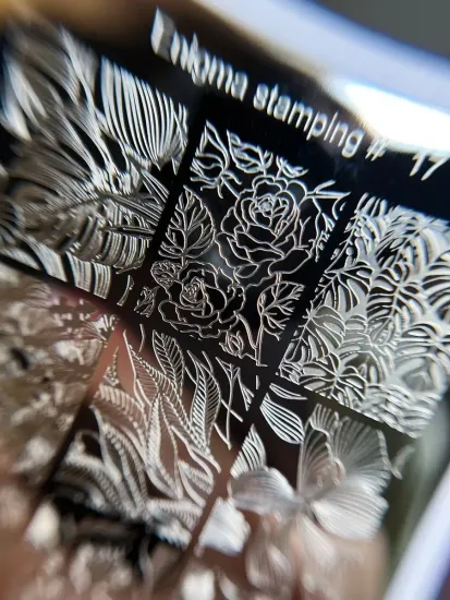 Пластина для стемпинга Enigmanic Stamping №017