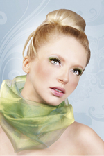 Черные накладные ресницы с чередованием длины и густоты Premium (Цвет: черный)