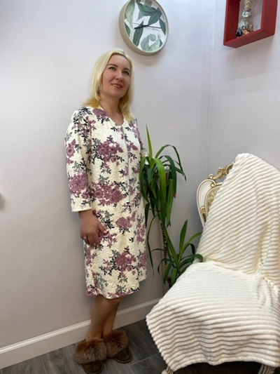 Халат женский "Х-5 В.П" молния (СТИЛЬ)