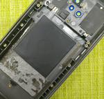 Ulefone Power Armor 14 Pro - задняя крышка (корпус) со стеклом камеры + антенна NFC+ антенна беспроводной зарядки + динамик слуховой верхней (ORIG-SP)