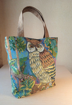 Гобеленовая сумка Филин Фил (39х39х12)