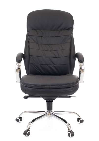Кресло руководителя Everprof Valencia M Кожаное Черный