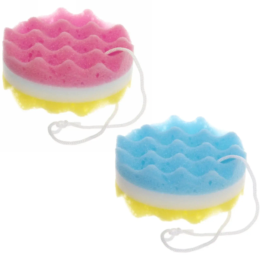 Губка для тела банная поролоновая «VO!DA!- Забота», 11*5см