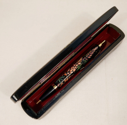 Ручка расписная  Паркер в шкатулке "Люпины"