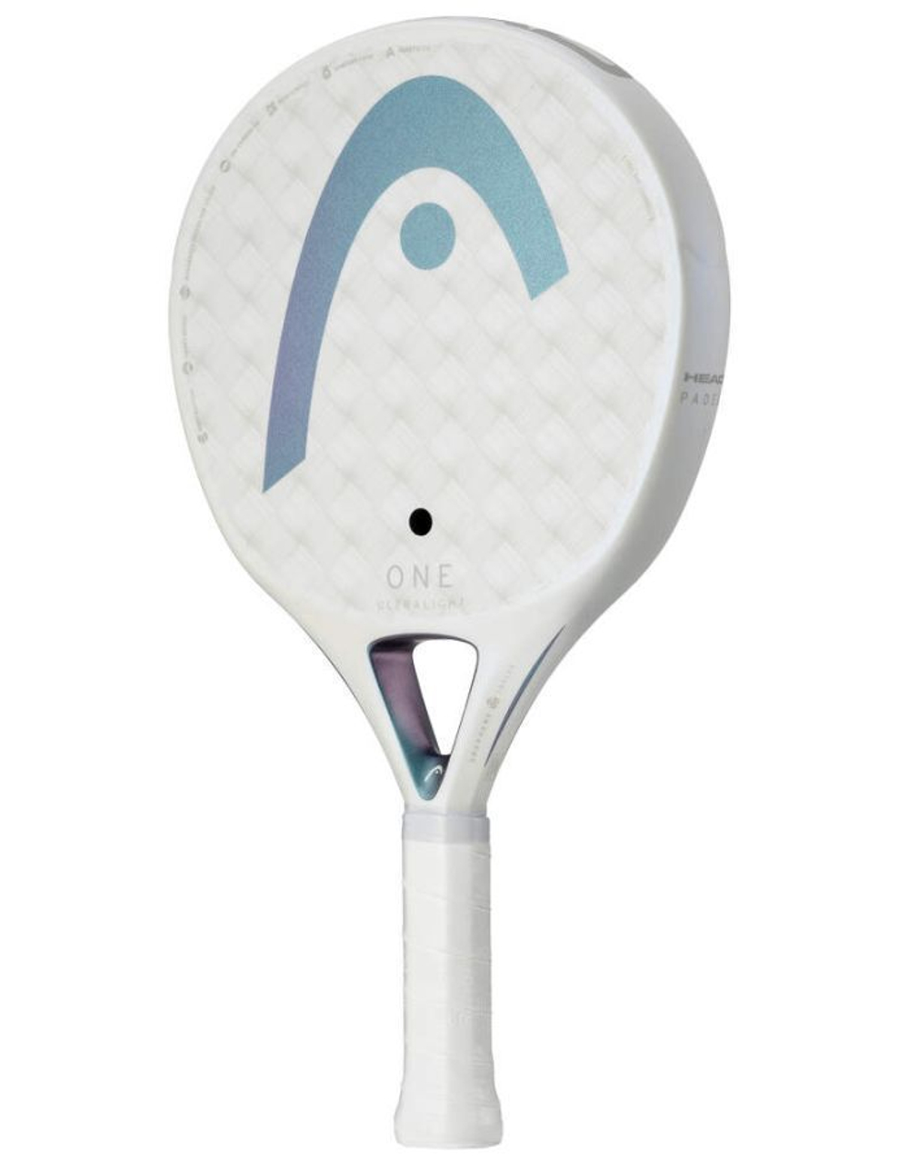 Ракетка для падел тенниса Head One Ultralight White