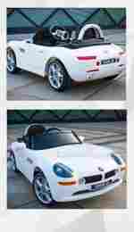 Детский электромобиль "BMW Z8" 6V, белый