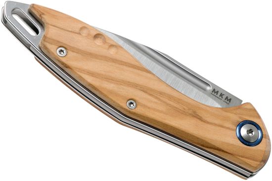 Складной нож MKM "FARA" MKM/MY01 O c клинком из стали Böhler M390 Microclean®, рукоять дерево (Олива)