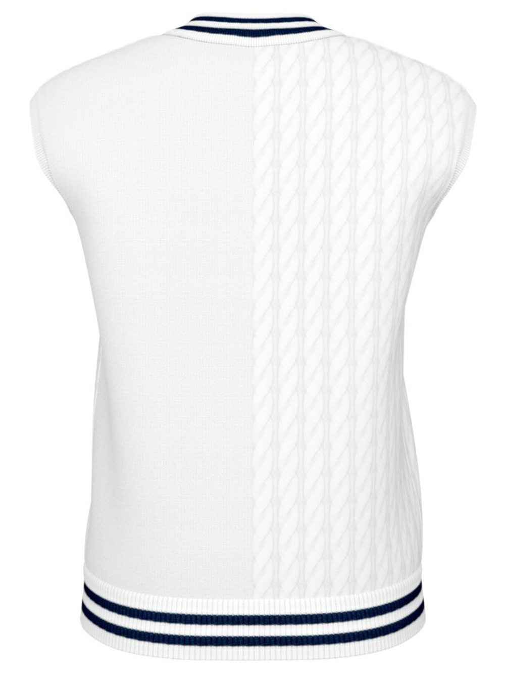 Женская теннисная жилетка Head Performance Capsule Pullunder - белый