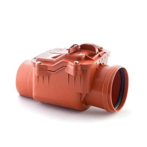 Клапан обратный ПП (полипропилен) для наружной канализациии Дн 160, РосТурПласт