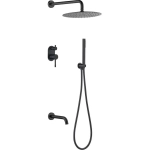 Верхний душ Boheme Uno 422-B черный