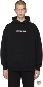 Худи Vetements черное