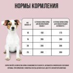 Сухой корм для собак средних пород с индейкой, рисом, яблоком BOWL WOW 10кг