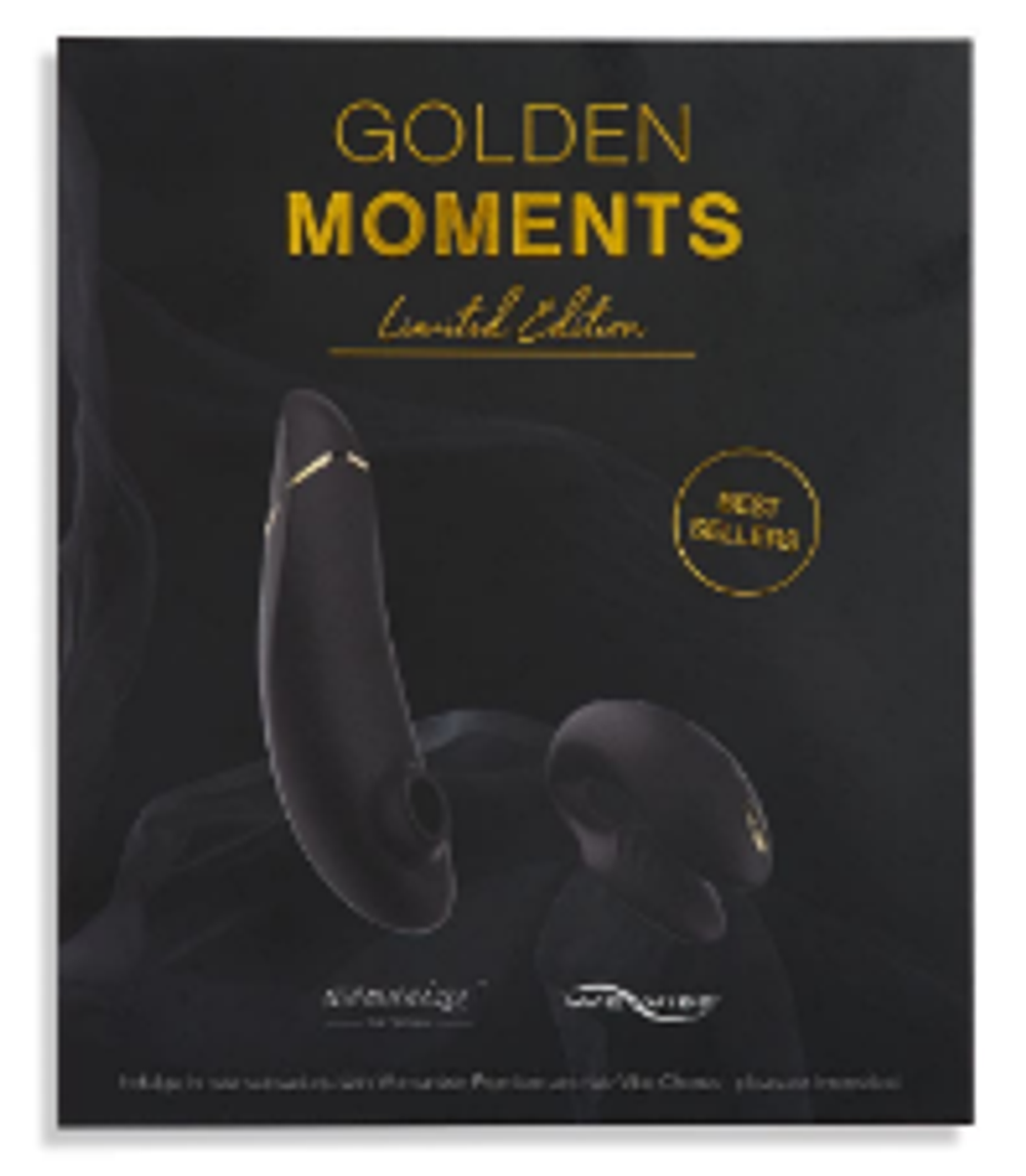 Набор Womanizer Premium + WE-VIBE Chorus золотой