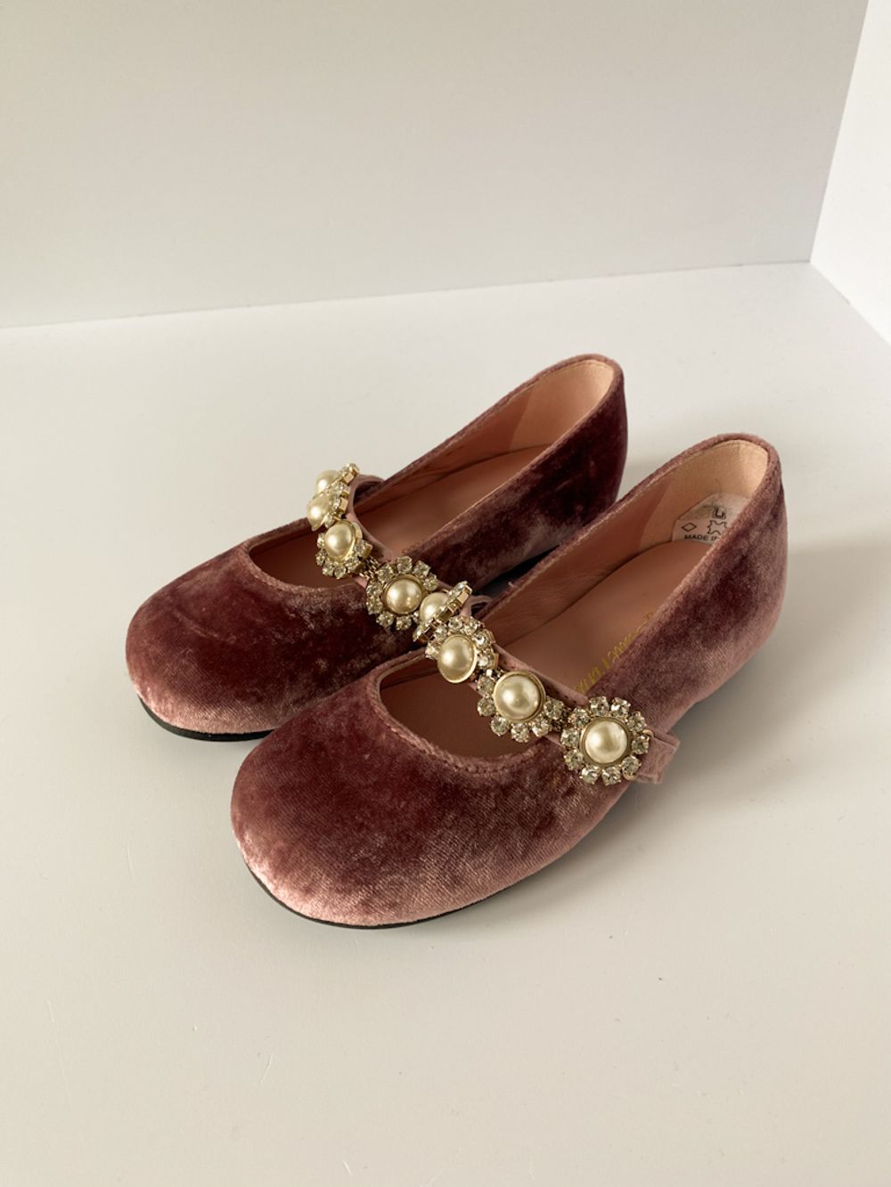 Велюровые туфли Pretty Ballerinas, 24