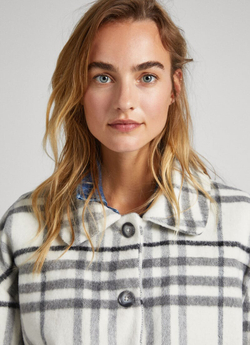 Куртка утепленная женская PEPE JEANS GEOMETRIC PRINT PUFFER JACKET