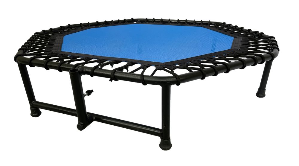 Профессиональный батут для Джампинга - восьмиугольный с ручкой - европейская сетка 2