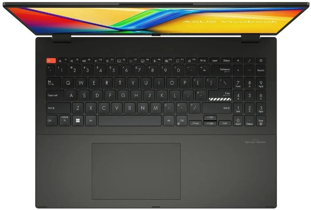 Ноутбук  ASUS Vivobook S 16 Flip TP3604VA-MC132 16 ", Core i3, 8 Гб RAM, 512 Гб SSD, UHD Graphics, Черный