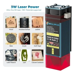 SCULPFUN фрезер по дереву C1 Фрезерный станок с ЧПУ 3Вт станок с ЧПУ СДЕЛАЙ САМ Лазерный гравер