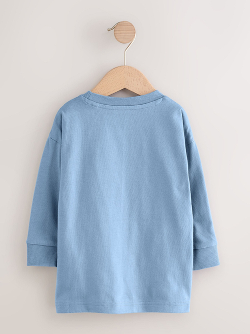 Футболка с длинным рукавом для мальчика Next F59-415, Голубой