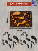 Деревянный штамп 258