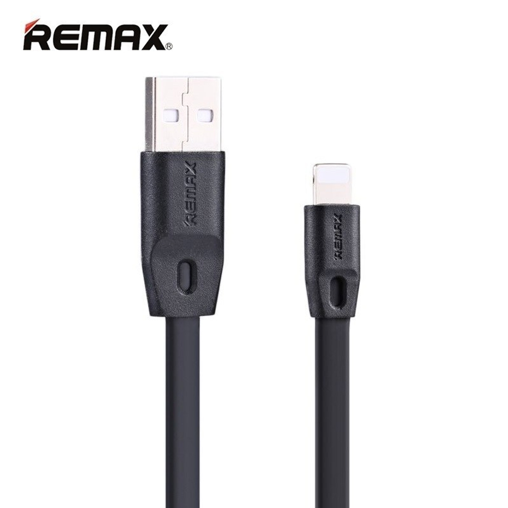 Кабель USB - Lightning Remax Full Speed (черный) 2м RC-001i