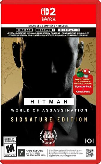 Hitman World of Assassination - Signature Edition [Switch 2, русские субтитры]