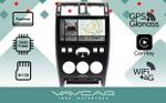 Магнитола для Lada Priora 2007-2013 (рамка черная) - Vaycar VA33-3112-2K на Android 13, 8-ядер, 2K QLED, ТОП процессор, CarPlay, 4G SIM-слот