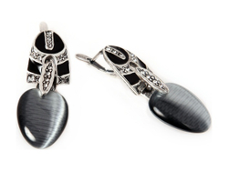 "Индейские" серьги из коллекции "Самоцветы" от Jenavi