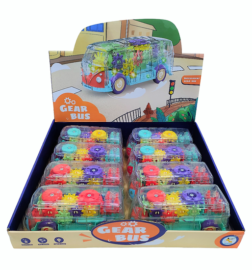 Автобус "  Шестеренки " , свет/звук