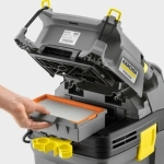 Строительный пылесос Karcher NT 30/1 Tact L 1380Вт (уборка: сухая/сбор воды) серый