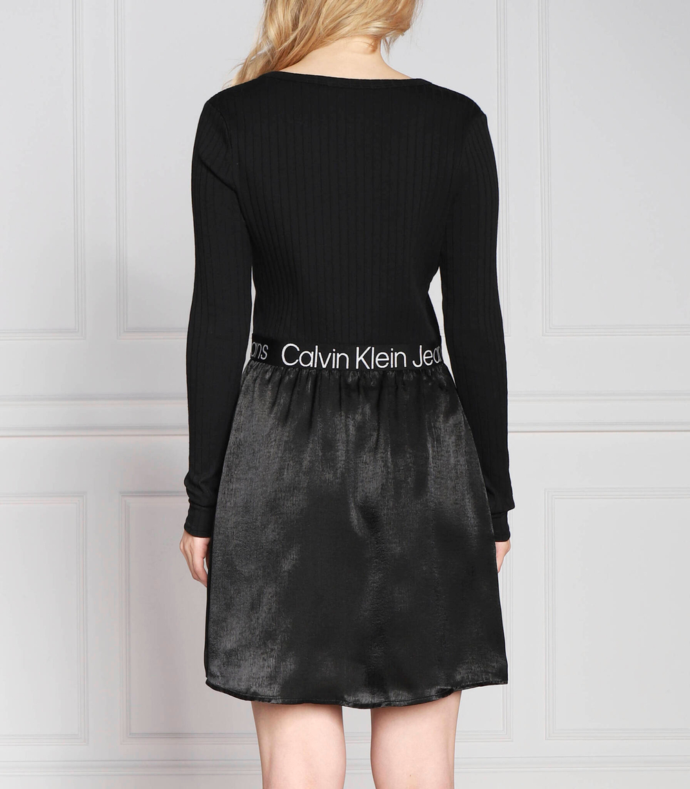 платье logo elastic CALVIN KLEIN JEANS - черный(J20J219989)