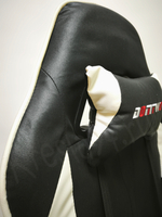 Геймерское кресло из ткани черного цвета