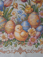 Пасхальный гобеленовый набор Добрый (Дорожка 39х142+4 салфетки 40х40)