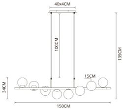 Подвесная люстра Arte Lamp