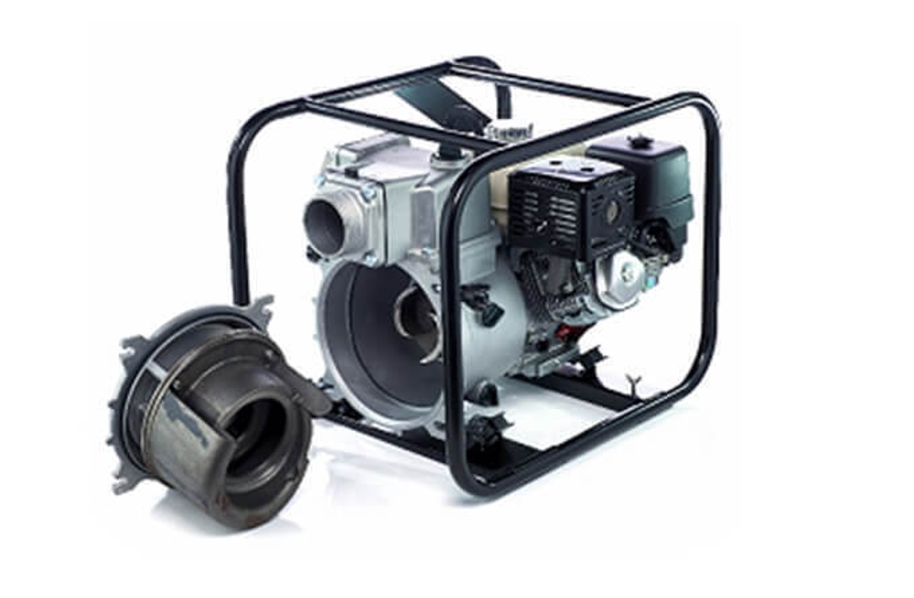 Бензиновая мотопомпа для сильно-загрязненной воды Koshin KTZ-100S o/s