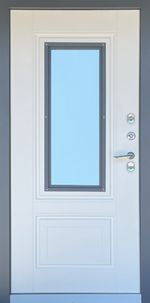Входная дверь Лорд Грей: Размер 2050/860-960, открывание ПРАВОЕ