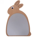 Зеркало настольное с металлической подставкой «Зайка Арчи», 16*23см