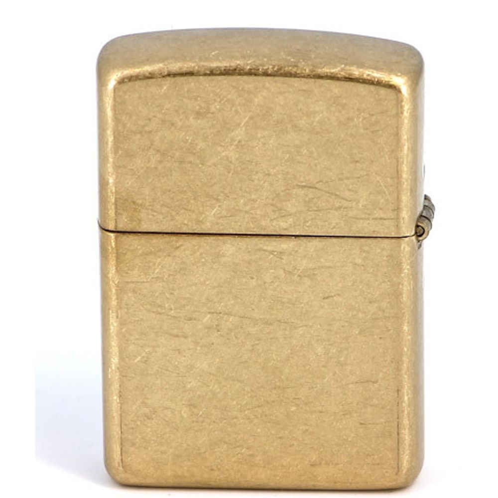 Зажигалка ZIPPO Armor Tumbled Brass матовое золото (28496)