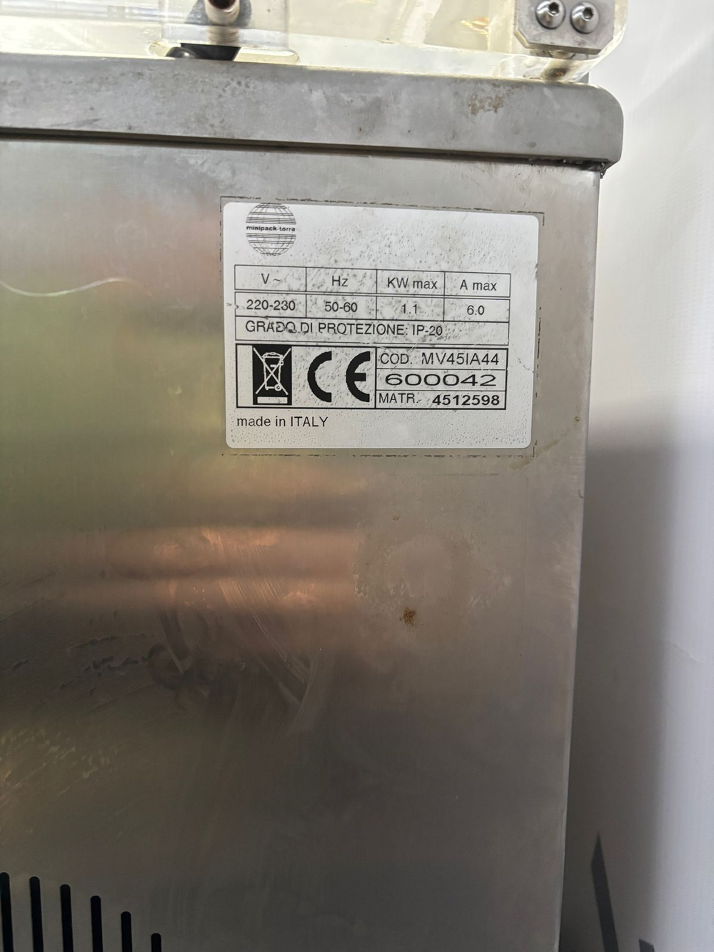 Вакуумный упаковщик Electrolux Professional EVP45