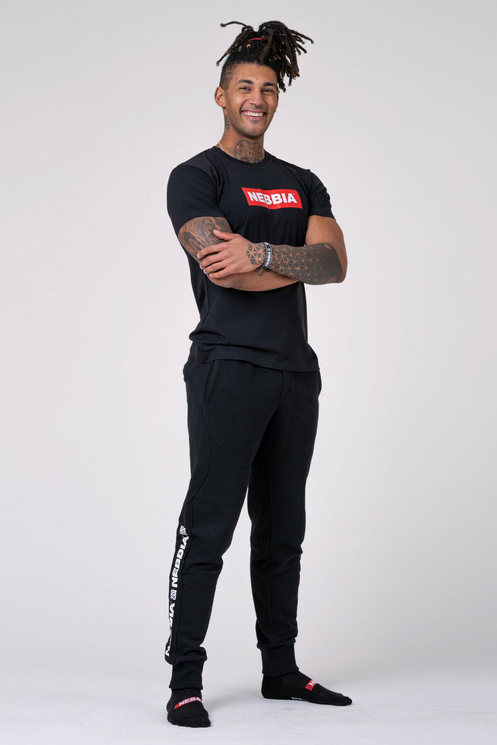 Футболка NEBBIA Men's T-shirt 593 Черная