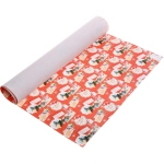 Бумага упаковочная 50х70 см «Подарок от дедушки Мороза!», Почтовые марки (1 лист)