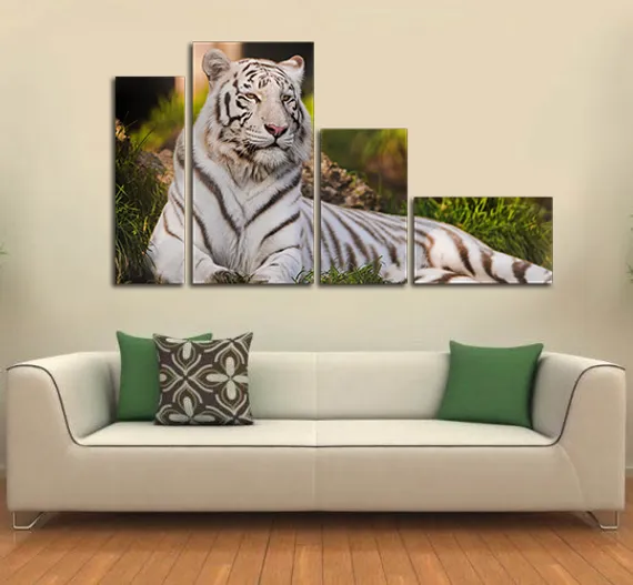 Модульная картина "Амурский тигр"