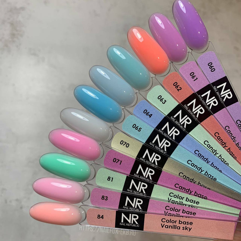 Nail Republic Камуфлирующая база CANDY 064, 10 мл