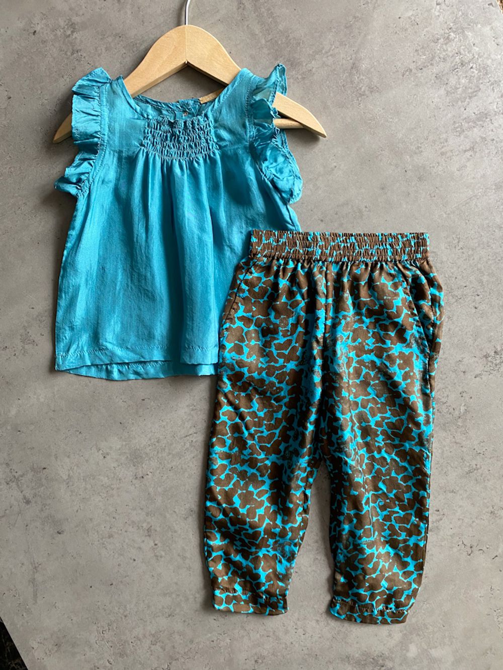 Шелковый костюм Gold Belgium, 74