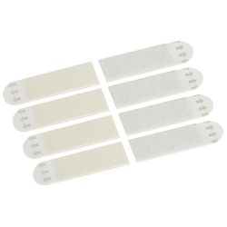 Застежки СИЛА SHS-P15M-W4 М средние с технологией бесследного удаления 4 пары нагрузка на пару 1,5 кг | Сила