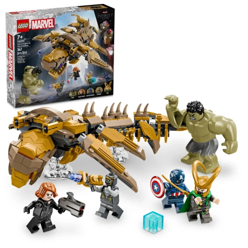 Конструктор LEGO Marvel 76290 Мстители против Левиафана